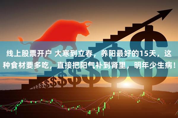 线上股票开户 大寒到立春，养阳最好的15天，这种食材要多吃，直接把阳气补到肾里，明年少生病！
